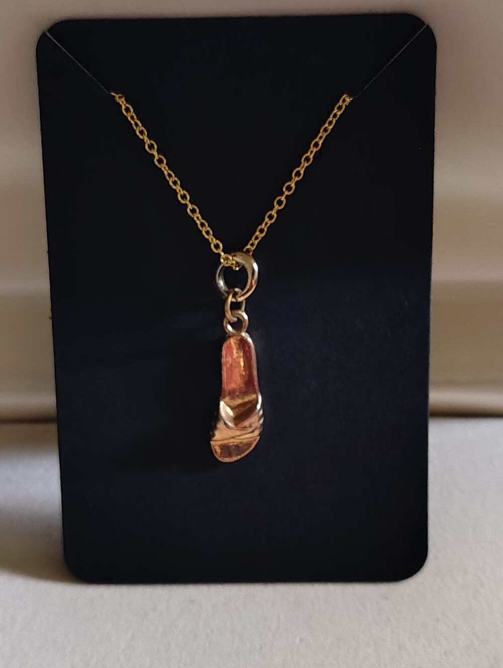 ✨ Gorgeous Miniature Slide Sandal Charm Necklace ✨